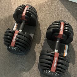 Bowflex Type Adjustable Dumbbell Weights 