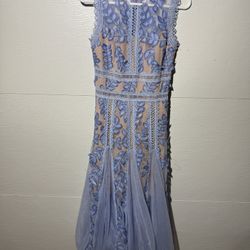 Bronx and Banco Saba Blanc Applique Midi Dress XS