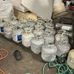 Empty Propane Tanks 