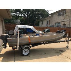 Fishing  Boat!!  With Trailer 