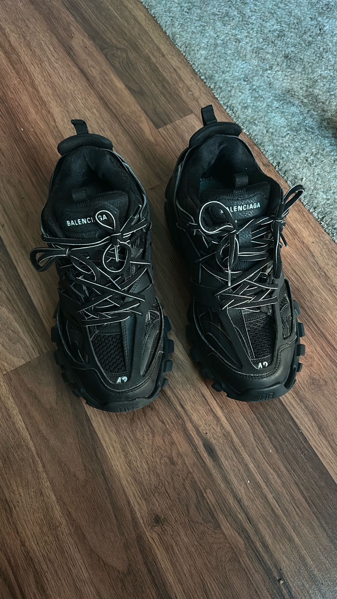 Balenciaga Sneaker Balenciaga 42 Black Black Balenciaga Tracks