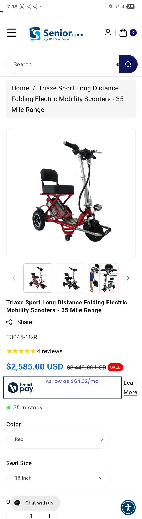 Triaxe Scooter