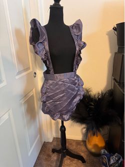 Sexy satin like apron