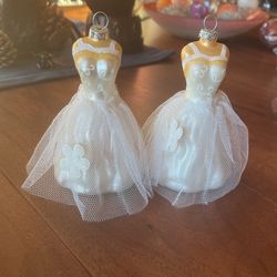Christmas Ornament pair