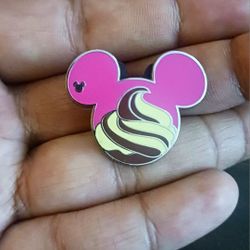 Hidden Mickey Dole Whip Pin