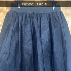 Womens Petticoat, Size XL