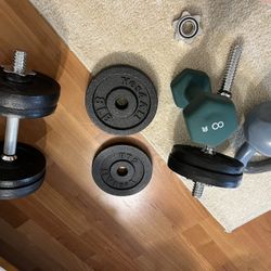 Adjustable Dumbbells & Weights Set