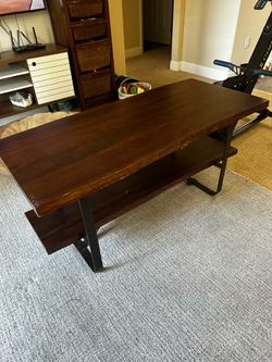 West Elm Raw Edge Media Console