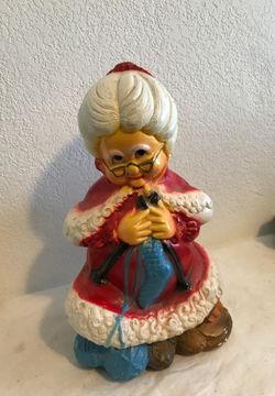 Vintage Mrs Claus bank