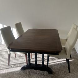 Dining Table And Chairs 