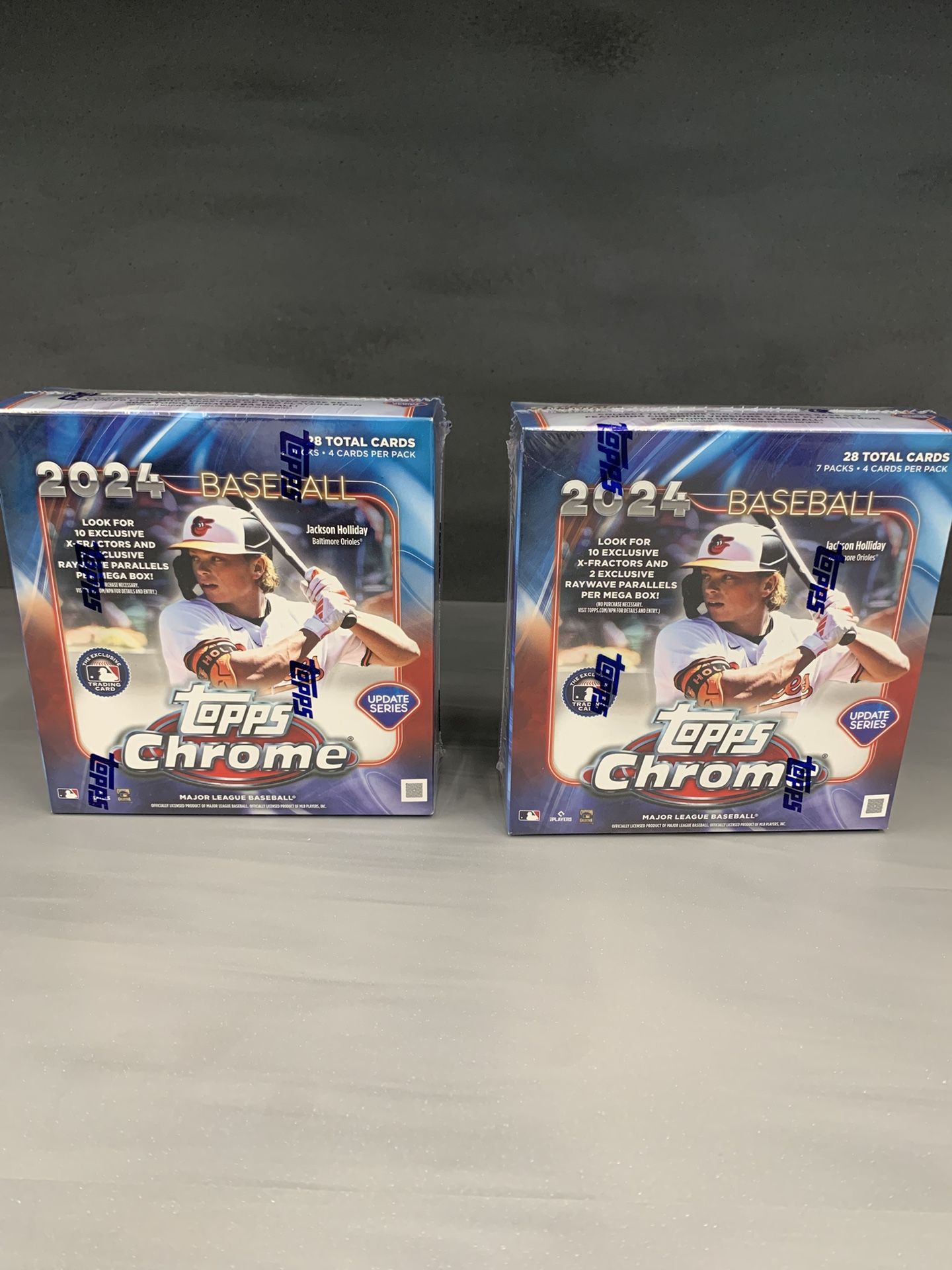 2024 Topps Chrome Baseball Mega Box $75 Each