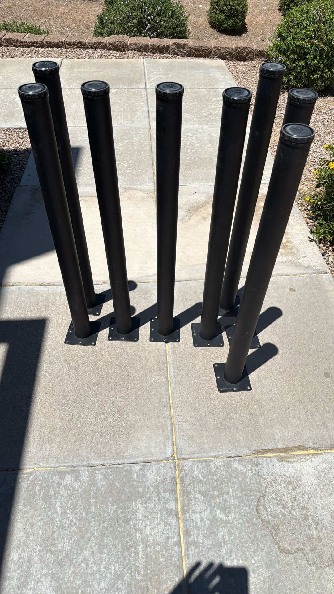 Table legs, Set Of 8, For 36” H Table