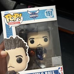 Funko POP Lamelo Ball #151 CharlotteHornets Basketball New