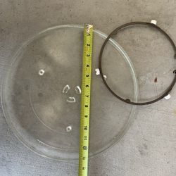 Microwave Glass Plate With Rollers . Microwave Mounting Bracket
