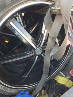 24' Rims and tires 6lug