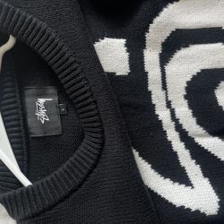 Stüssy Black Crewneck