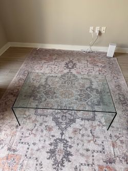 Rectangular Glass Coffee Table