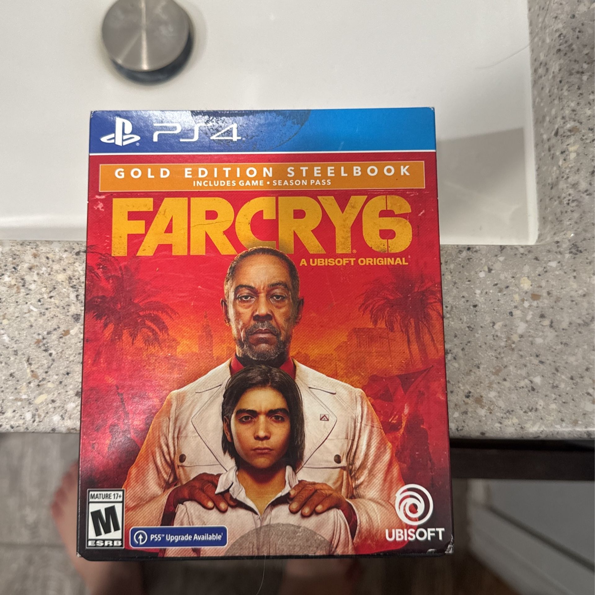 Far Cry 6 Steelbook And Game 