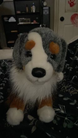 Douglas plush Australian dog