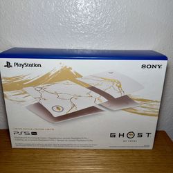 Ghost of Yotei PlayStation 5 Pro Console Cover Gold Limited Edition 