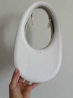 A small white bag Coperni