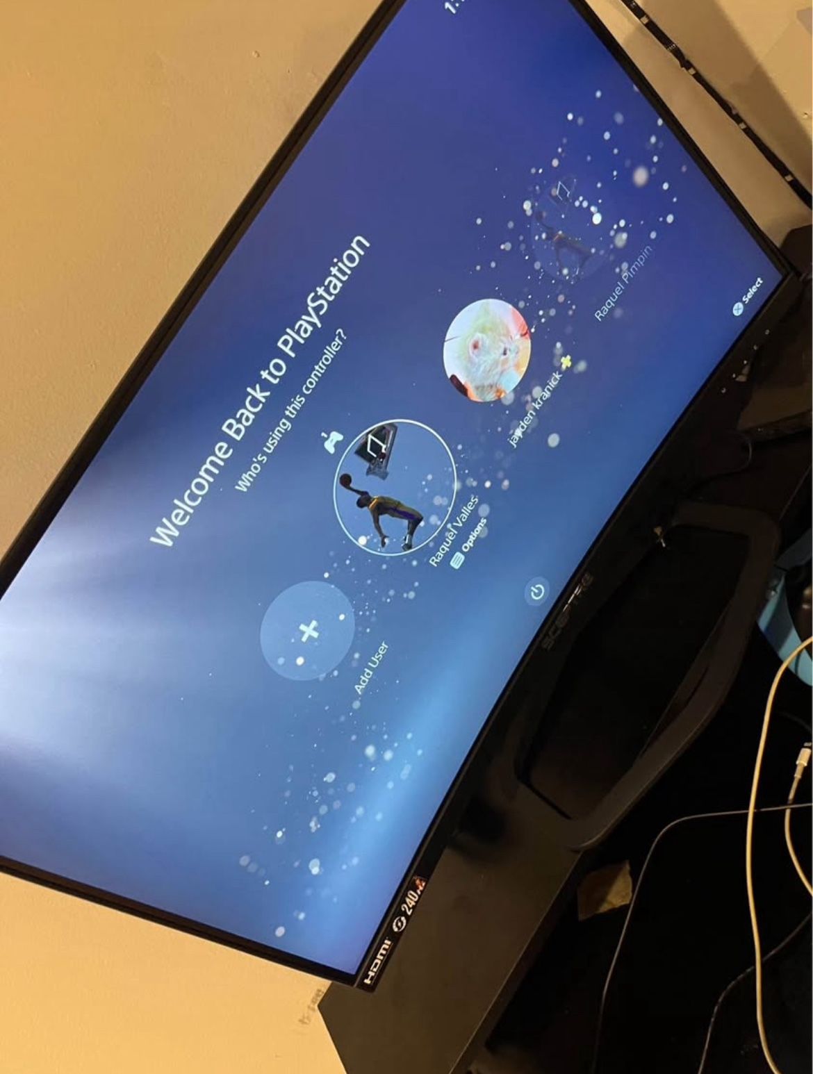 Sceptre 30inch 240hz curved monitor w/ built in speakers