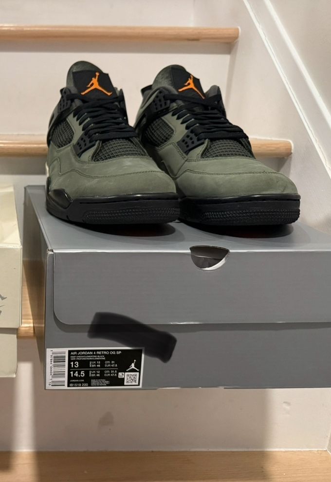 Undefeated Jordan 4 Size 13