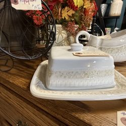 Large Butter Dish 