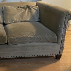 Free Restoration Hardware Mitchell Gold Sofa-needs To Be Reupholstered 