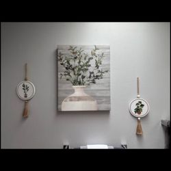 3 Decorative Pictures In Nice Condition
