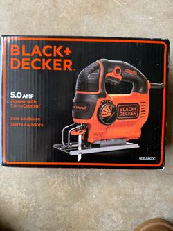 BLACK+DECKER® 5.0 Amp Jig Saw features Curve Control, 3,000 SPM,