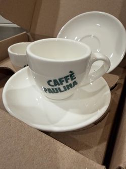 Caffè Paulina Espresso Cup and Saucer Set