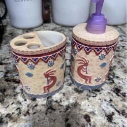 Toothbrush Holder and Soap Dispenser