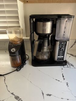 Ninja Drip Coffee Machine + Capresso Grinder