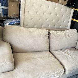 couch and Bed Frame