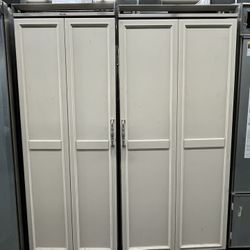 Built In Viking Panel Ready 66” Column Set 36” Fridge 30” Freezer