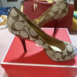 Coach Aldis 12CM/SEMI MAT CALF