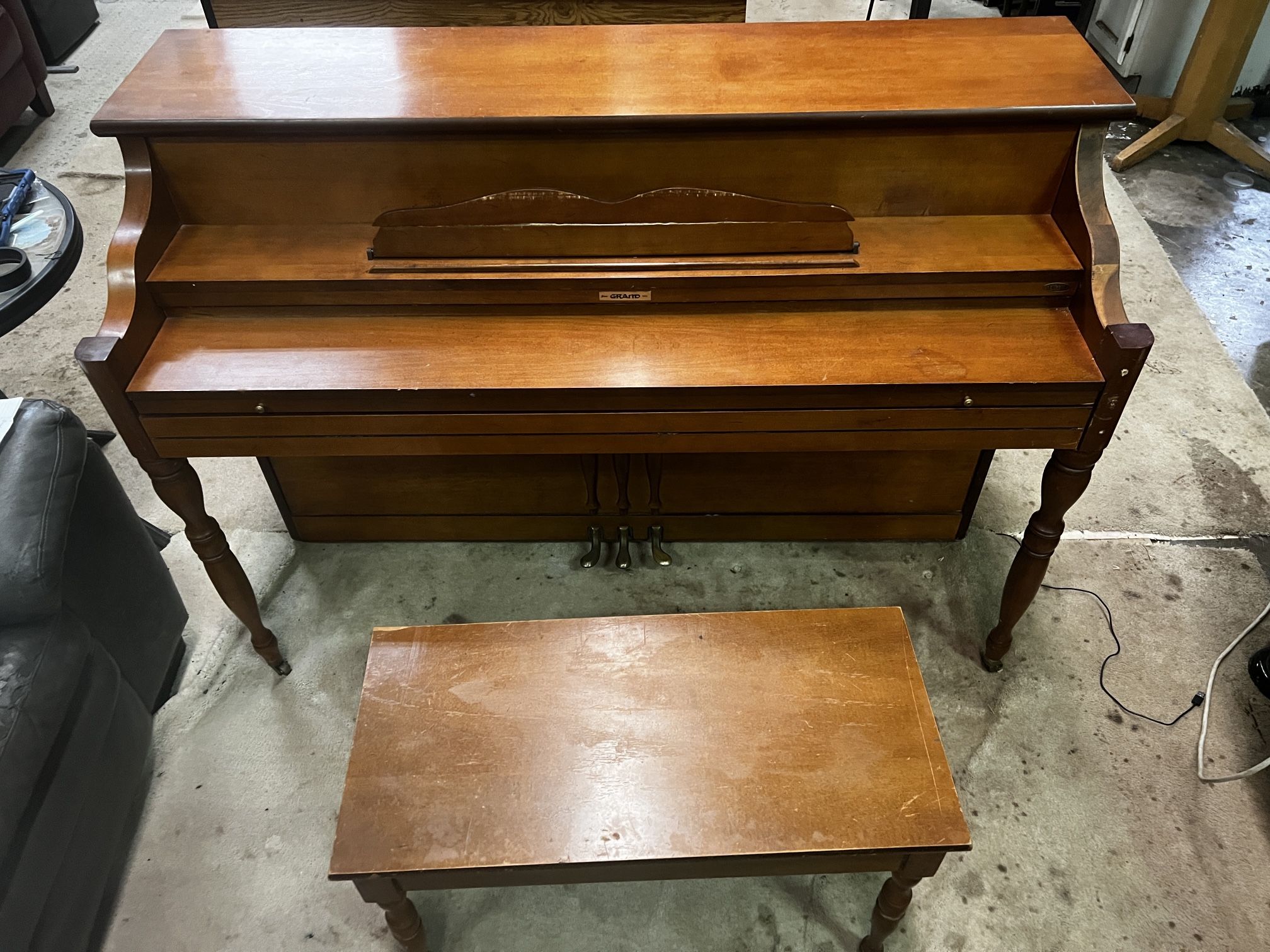 Vintage Grand Piano
