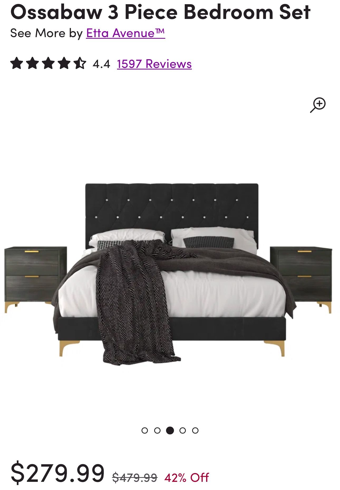 3 Piece Bedroom Set