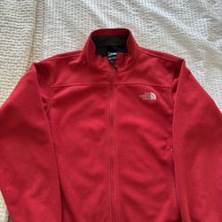 Red North Face Fleece 
