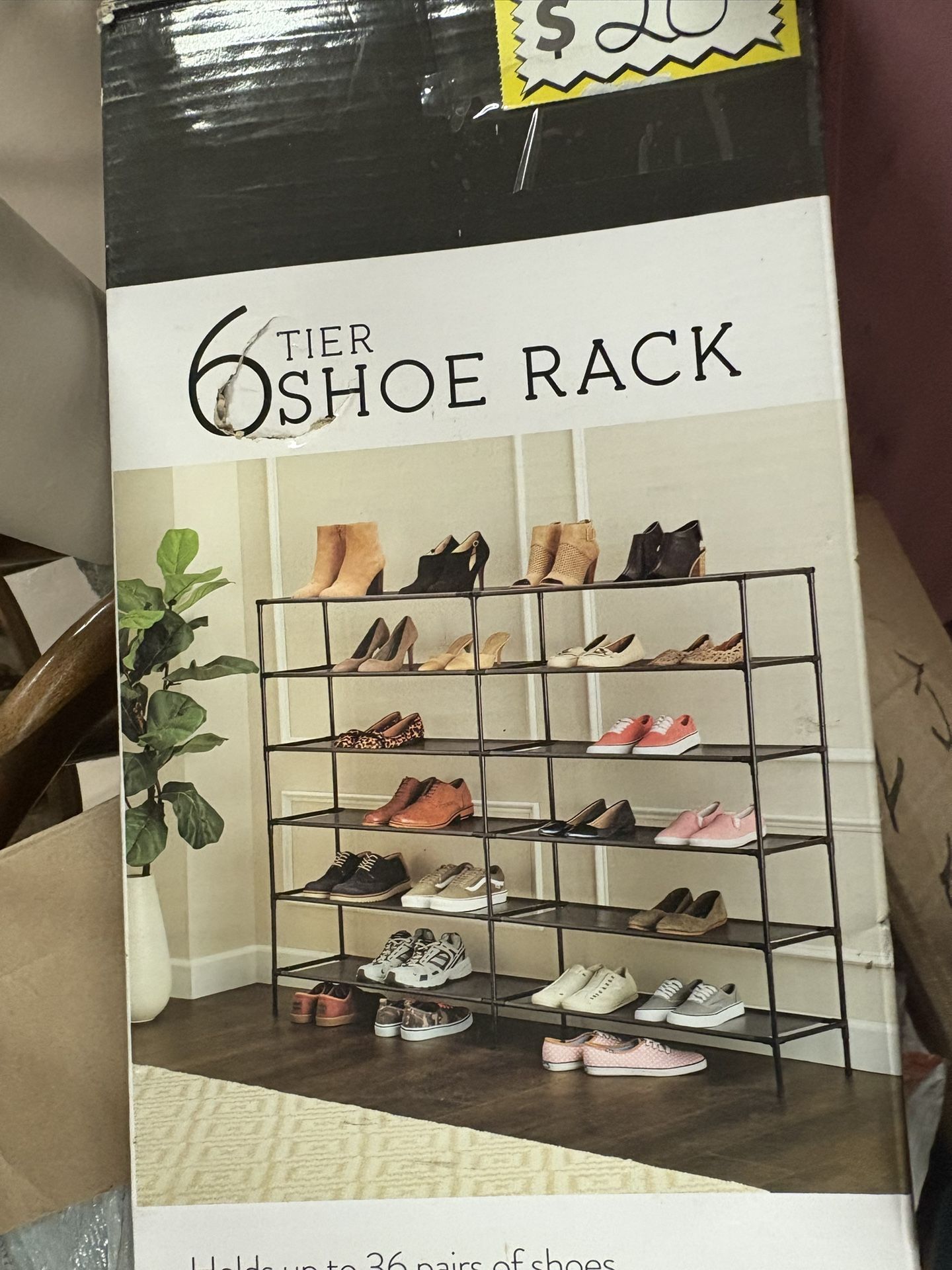 A Tier Shoe Rack 