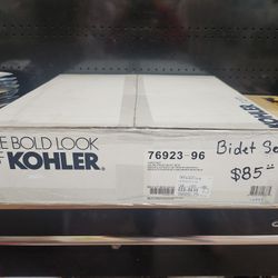 KOHLER
Purewash M250 Non-Electric Bidet Seat for Round Toilets in Biscuit