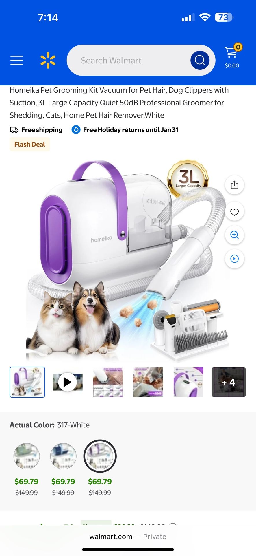 Homeika Pet Grooming  Kit