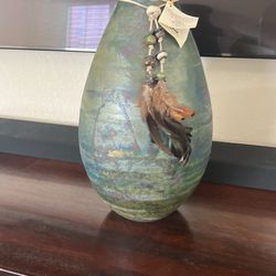 Southwest Dream- Raku Pottery Art