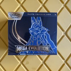 Pokemon TCG Mega Evolution Lucario ETB