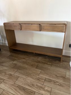 Wall or entryway table with drawers