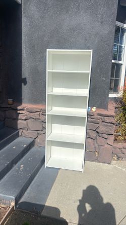 White shelf