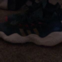 Custom Adidas Jordan’s Louie 11 Retro And LeBron Nike All 8 1/2  Very Nice Two With Box 