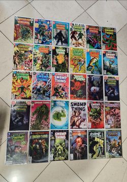 DC Swamp Thing Comic Lot of 37 VF/NM