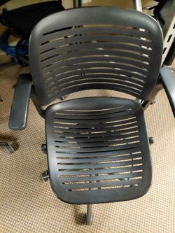 Steelcase skeleton stools
